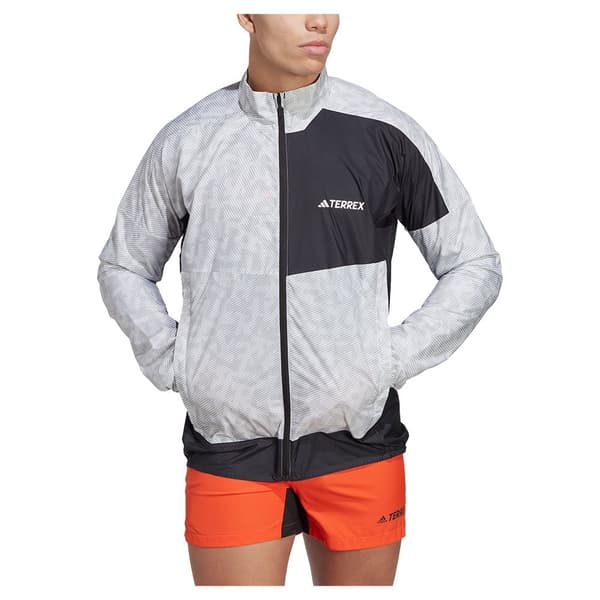Adidas Takki Trail Wind Harmaa S Mies