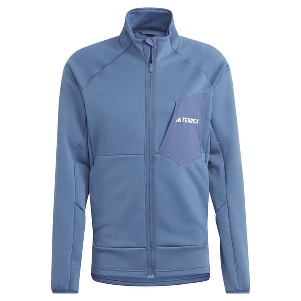 Adidas Täysin Vetoketjullinen Fleece Organiser Xperior Medium Fleece Sininen M Mies