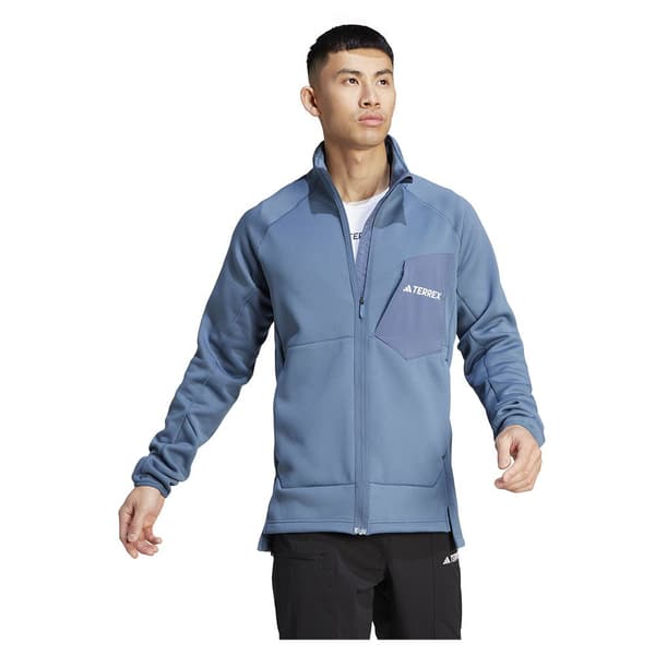 Adidas Täysin Vetoketjullinen Fleece Organiser Xperior Medium Fleece Sininen M Mies