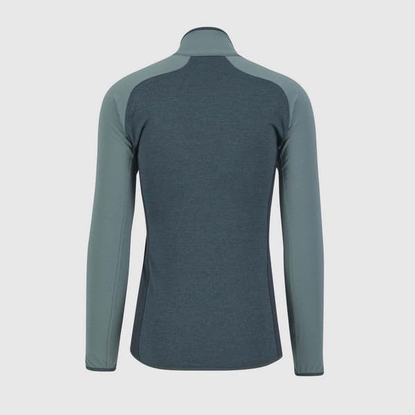 Karpos Fleece Med Fuld Lynlås Odle Grøn M Mand