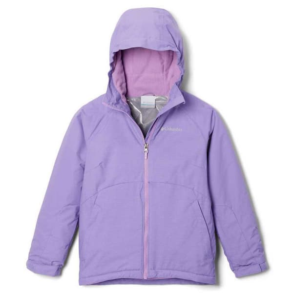 Columbia Täysi Vetoketjullinen Sadetakki Alpine Action™ ii Violetti XL Poika