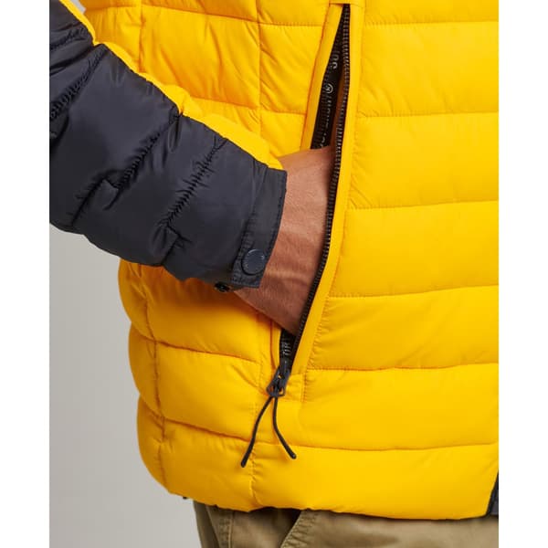 Superdry Jacka Code Xpd Radar Quilt Mix Gul XL Man