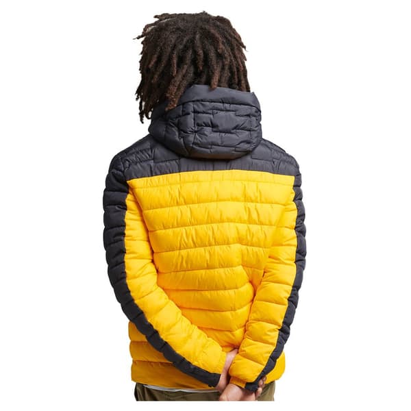 Superdry Jacka Code Xpd Radar Quilt Mix Gul XL Man