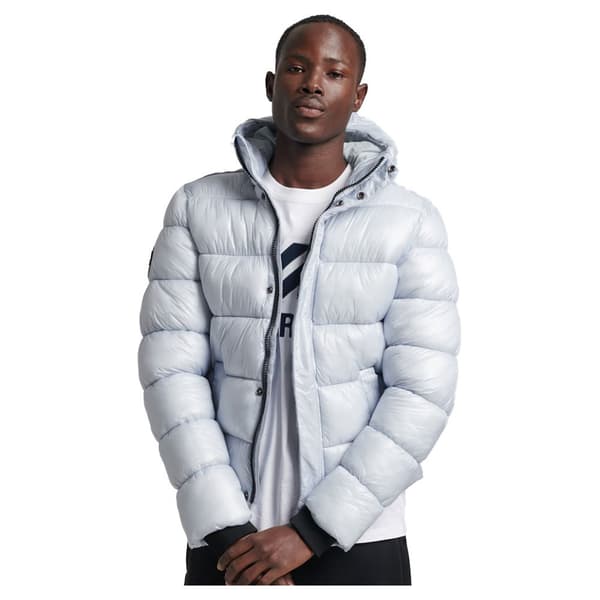 Superdry Jacka Code Xpd Sports Luxe Puffer Vit 2XL Man