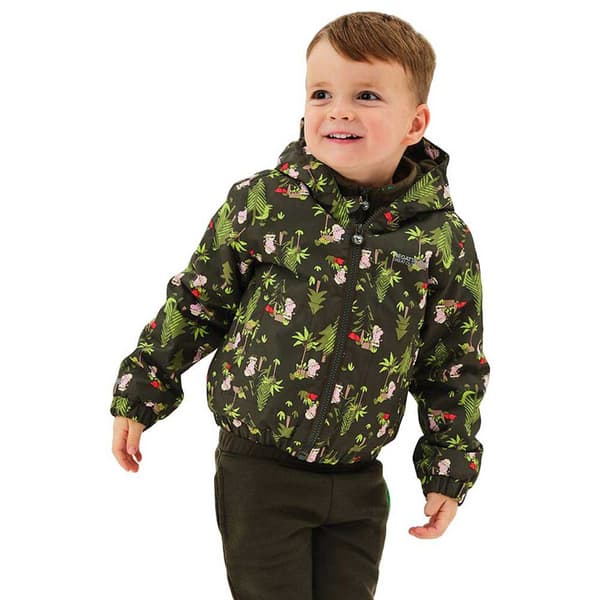 Regatta Jakke Peppa Muddy Puddle Grøn 12-18 Months Dreng