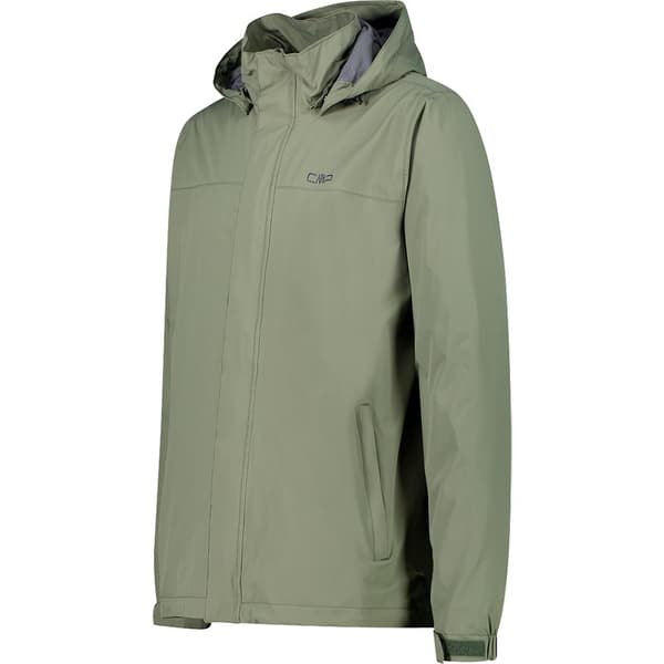 Cmp Jacka Rain Snaps Hood 39x7367 Grönt 4XL Man