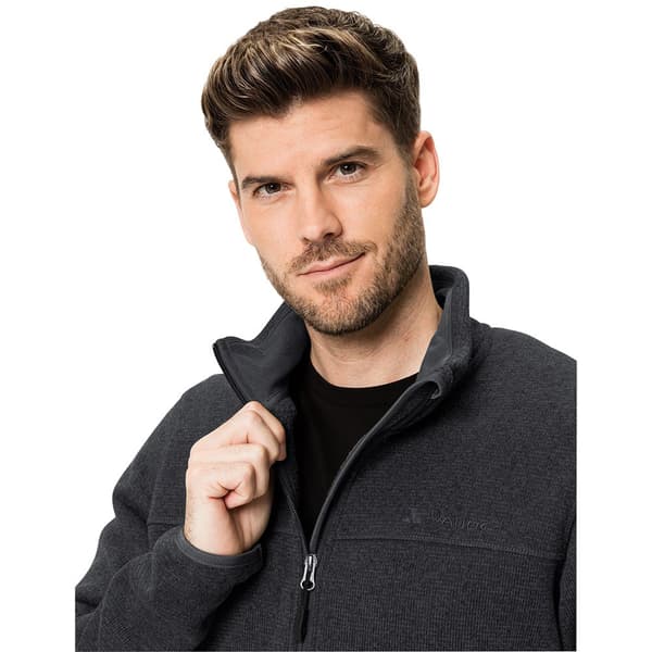 Vaude Full Dragkedja Fleece Rienza Iii Svart L Man