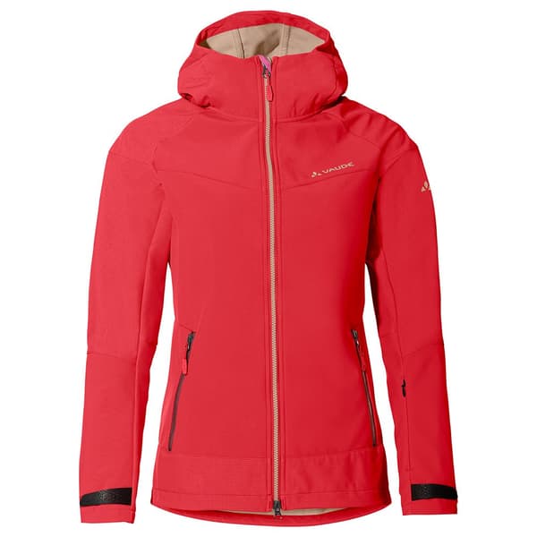 Vaude Jacka All Year Elope Softshell Röd 38 Kvinna