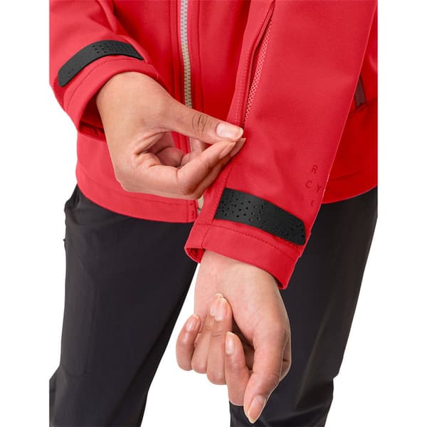 Vaude Jacka All Year Elope Softshell Röd 38 Kvinna