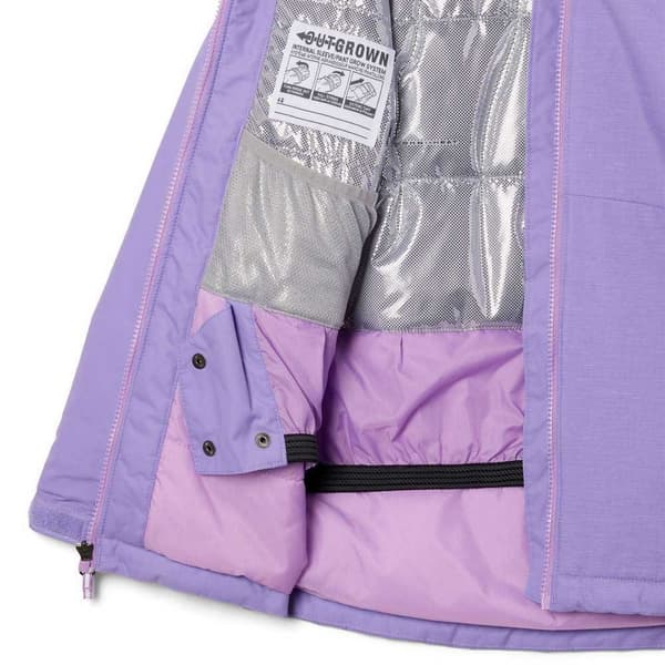 Columbia Regnjakke Med Fuld Lynlås Alpine Action™ ii Lilla L Dreng