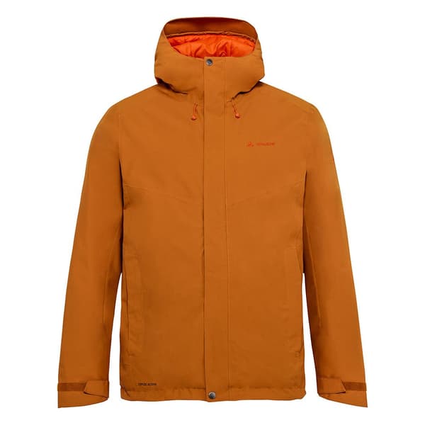 Vaude Regnjakke Med Fuld Lynlås Rosemoor Padded Brun M Mand