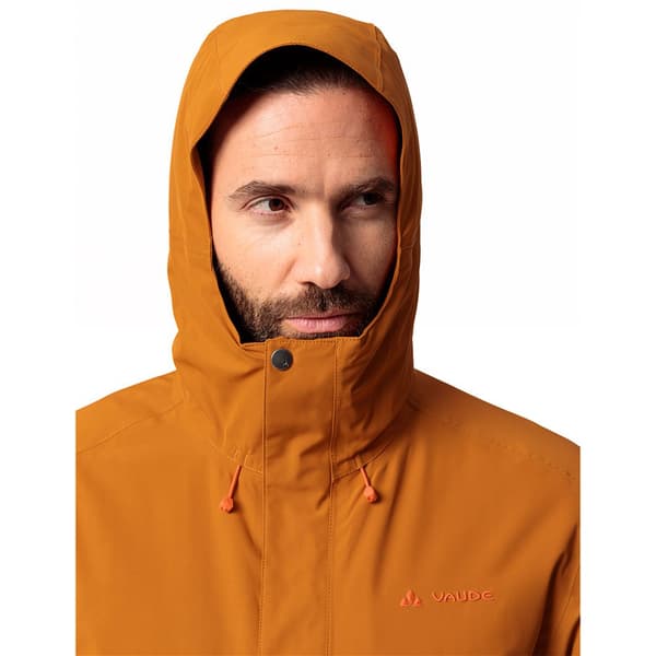 Vaude Regnjakke Med Fuld Lynlås Rosemoor Padded Brun M Mand