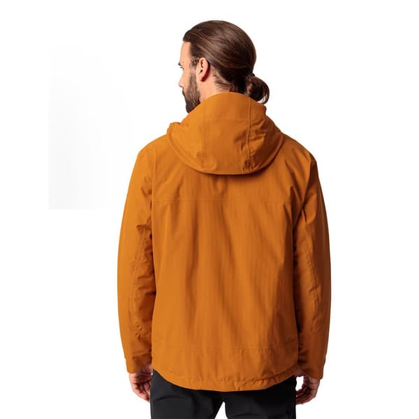 Vaude Regnjakke Med Fuld Lynlås Rosemoor Padded Brun M Mand