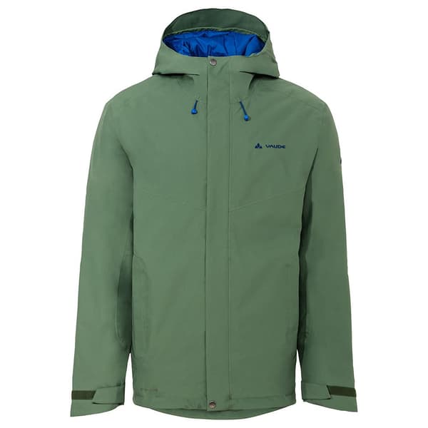 Vaude Regnjakke Med Fuld Lynlås Rosemoor Padded Grøn M Mand