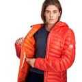 Miniatyrbild 5 av 6: Mammut Jacka Eigerjoch Advanced Insulated Röd XS Kvinna