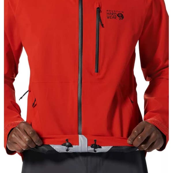 Mountain Hardwear Jakke New Stretch Ozonic Rød M Mand