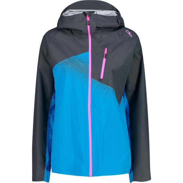 Cmp Jakke Fix Hood Hybrid 32z6126 Blå L Kvinde