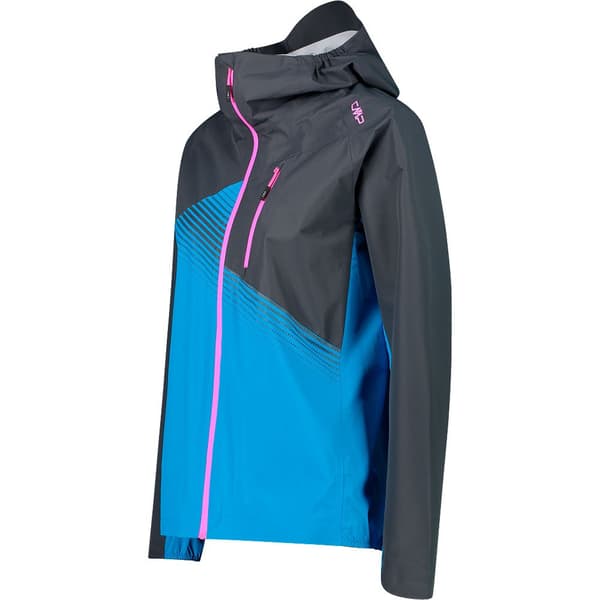 Cmp Jakke Fix Hood Hybrid 32z6126 Blå L Kvinde