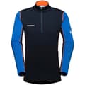 Miniatyrbillede 3 af 6: Mammut Besætning Hals Sweater Aenergy Half Zip Blå 2XL Mand
