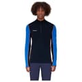 Miniatyrbillede 1 af 6: Mammut Besætning Hals Sweater Aenergy Half Zip Blå 2XL Mand