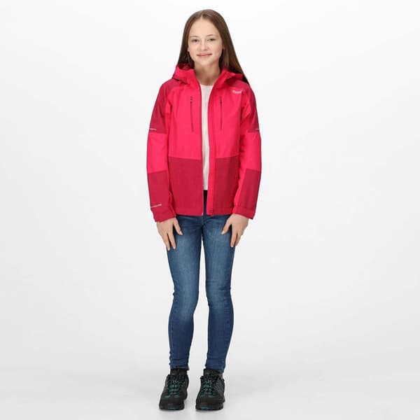 Regatta Regnjacka Med Luva Highton Iv Rosa 11-12 Years Pojke