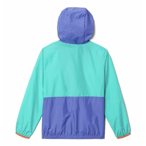 Columbia Jakke Back Bowl™ Windbreaker Grøn,Lilla 12-13 Years Dreng