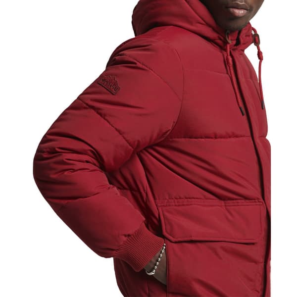 Superdry Jacka Vintage Mountain Puffer Röd L Man