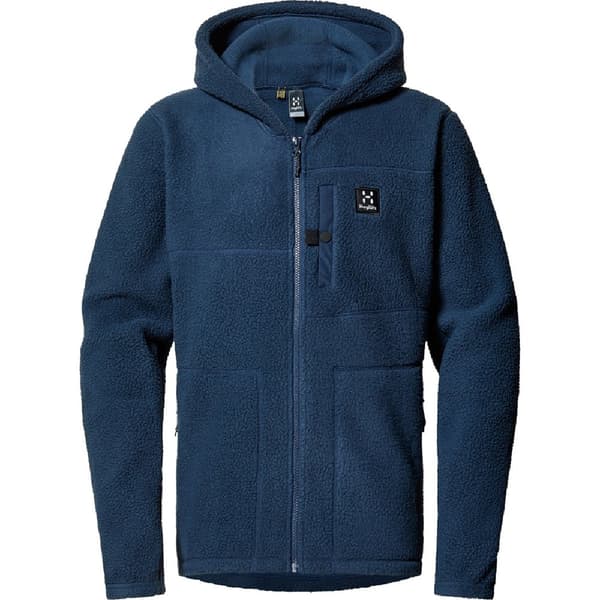 Haglofs Hættetrøje Fleece Malung Pile Blå S Mand