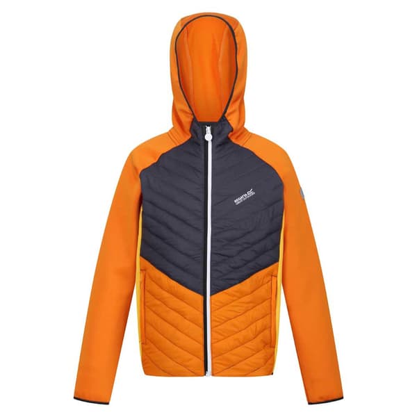 Regatta Junior Hoodie Regnjacka Kielder Vii Orange 11-12 Years Pojke