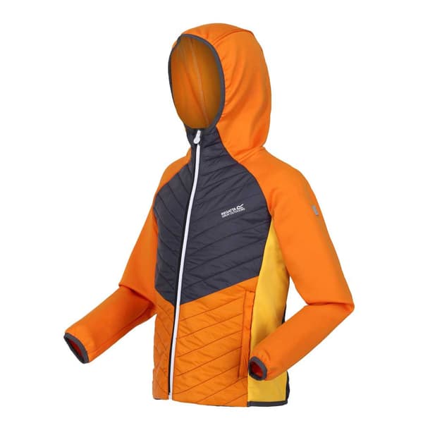 Regatta Junior Hoodie Regnjacka Kielder Vii Orange 11-12 Years Pojke