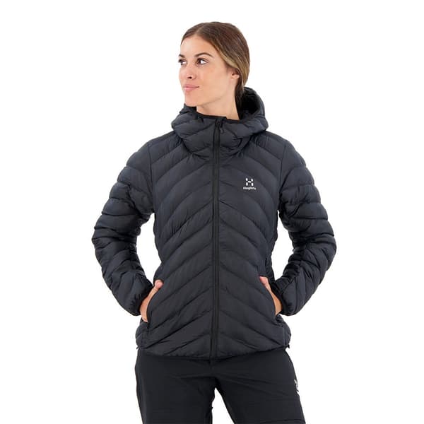 Haglofs Hupullinen Takki Särna Mimic Musta XS Nainen