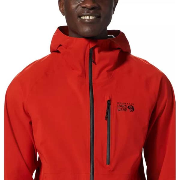Mountain Hardwear Jakke New Stretch Ozonic Rød S Mand