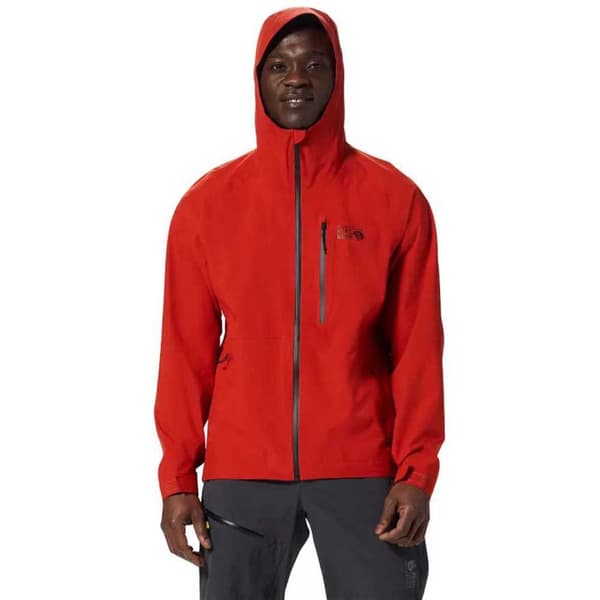 Mountain Hardwear Jakke New Stretch Ozonic Rød S Mand