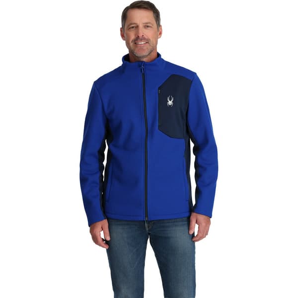 Spyder Täysin Vetoketjullinen Fleece Bandit Sininen L Mies