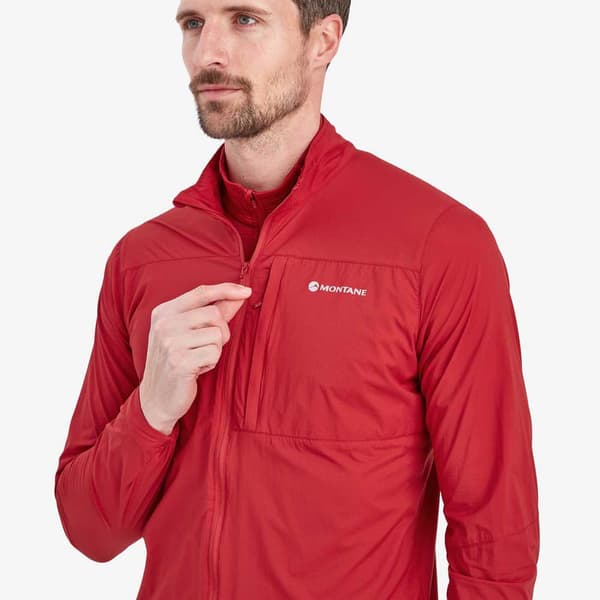 Montane Jacka Feather Lite Röd L Man