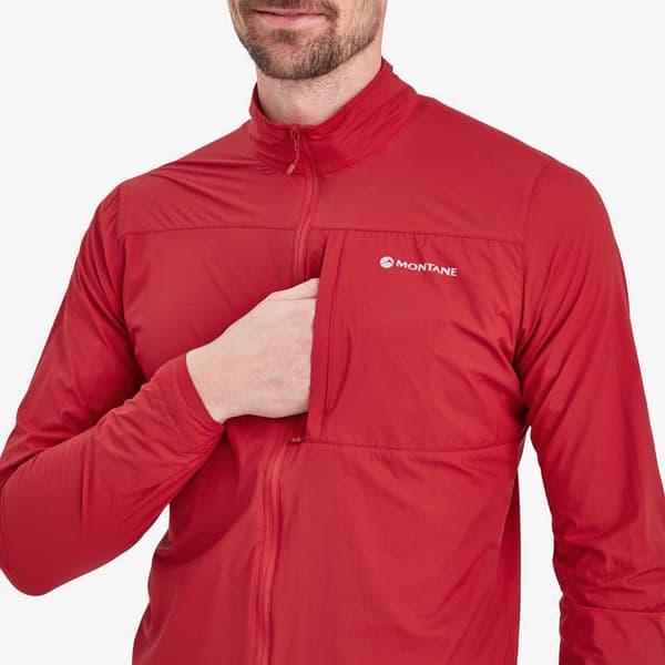 Montane Jacka Feather Lite Röd L Man