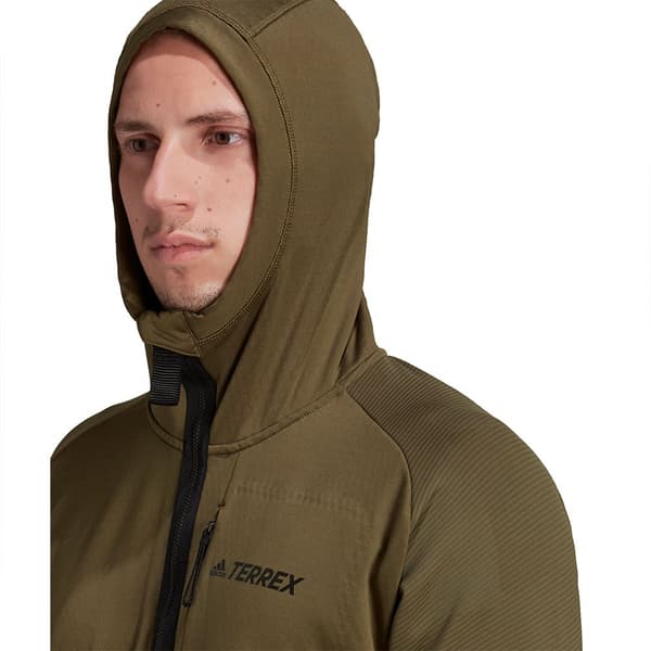 Adidas Fleece Tx Grönt M Man