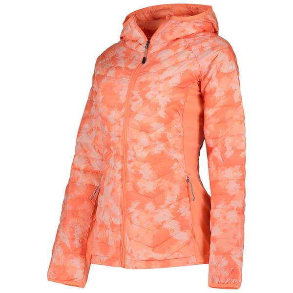 Columbia Jakke Powder Lite Light Orange L Kvinde