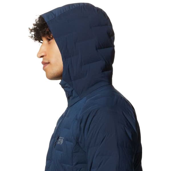 Mountain Hardwear Jakke Stretchdown Blå,Sort S Mand