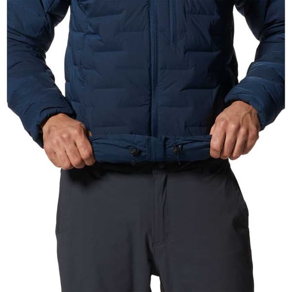 Mountain Hardwear Jakke Stretchdown Blå,Sort S Mand