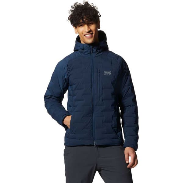 Mountain Hardwear Jacka Stretchdown Blå,Svart XL Man