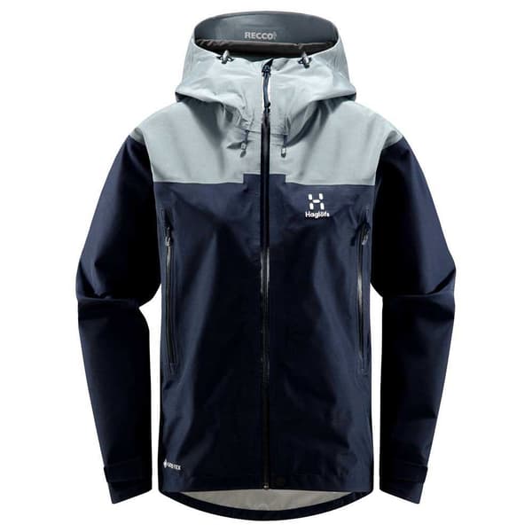 Haglofs Jacka Roc Flash Goretex Blå XS Kvinna