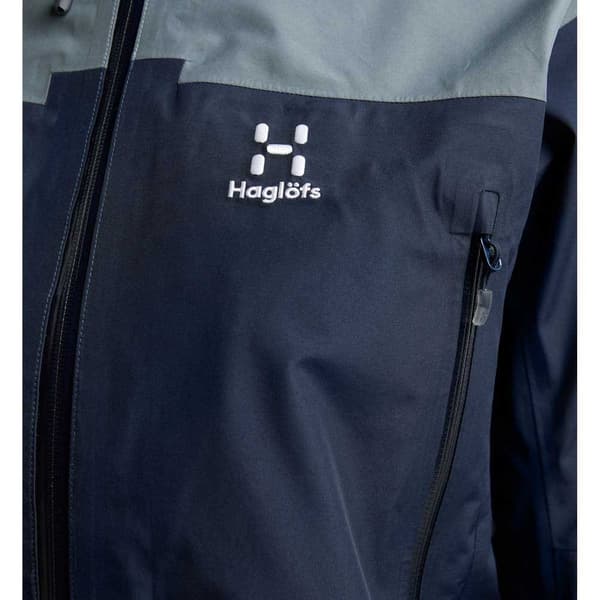 Haglofs Jacka Roc Flash Goretex Blå XS Kvinna
