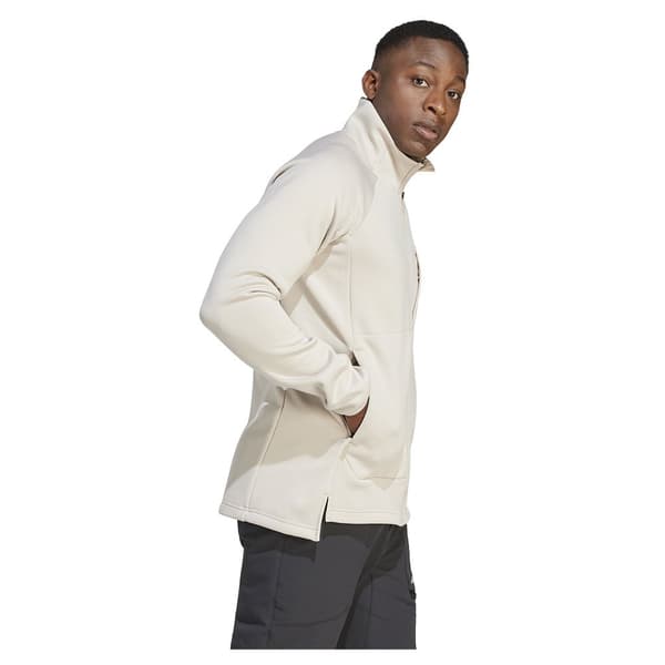 Adidas Täysin Vetoketjullinen Fleece Organiser Xperior Medium Fleece Beige M Mies