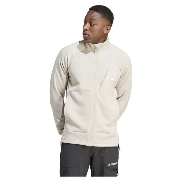 Adidas Täysin Vetoketjullinen Fleece Organiser Xperior Medium Fleece Beige M Mies
