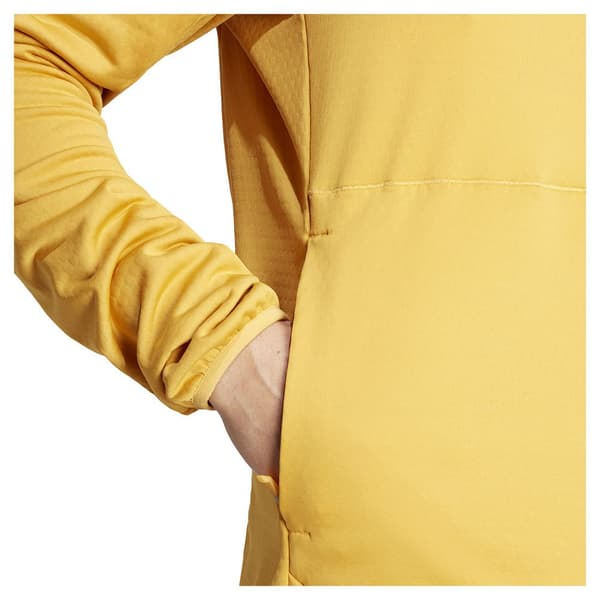 Adidas Full Dragkedja Fleece Terrex Xperior Light Fleece Gul L Man