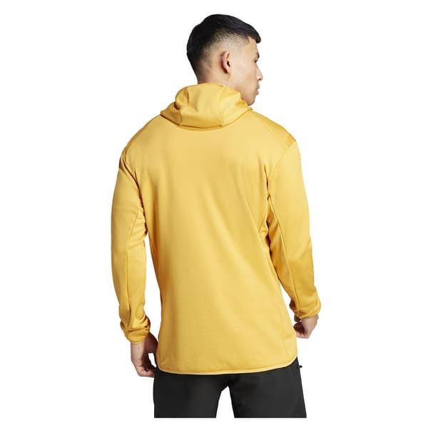 Adidas Full Dragkedja Fleece Terrex Xperior Light Fleece Gul L Man