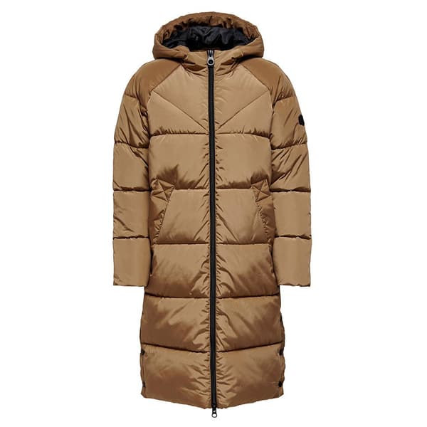 Only Takki Amanda Long Puffer Ruskea XS Nainen
