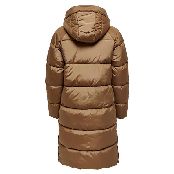 Only Takki Amanda Long Puffer Ruskea XS Nainen