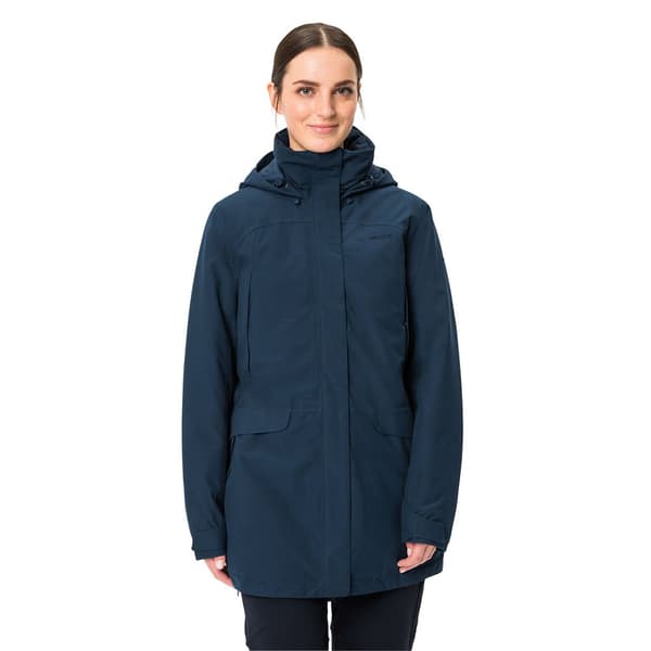 Vaude Jacka Skomer Wool Blå 44 Kvinna